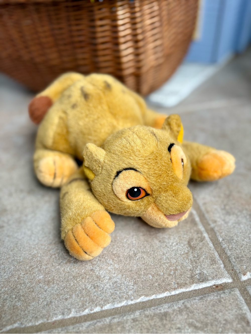 Vintage Lion King Plush Toy Disney Plushie